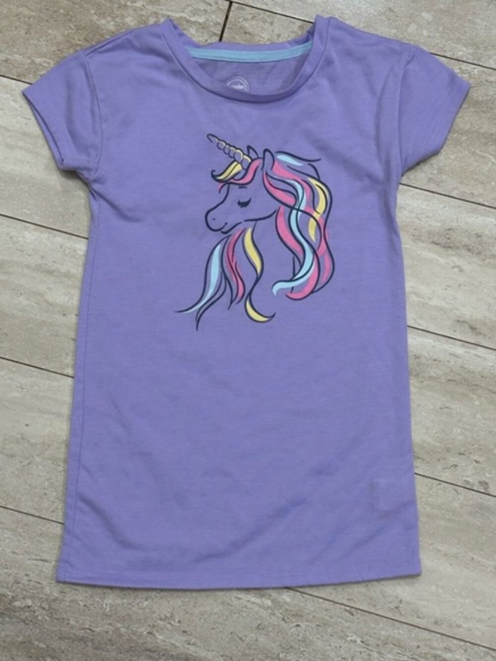 Kids' Lavender Unicorn Nightgown